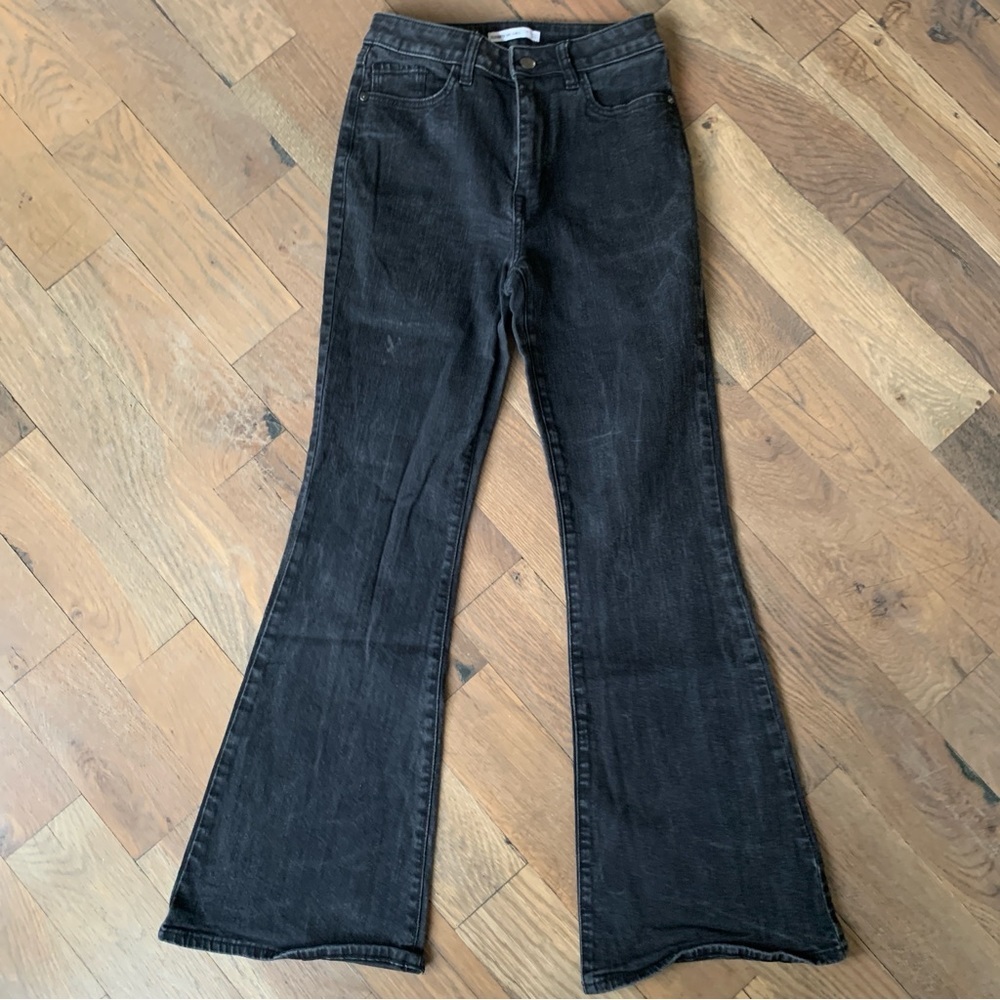 Elizabeth and James Womens High Rise Flare Size 27/4 organic cotton